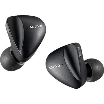ACTIVO Scoop PSE52 Wired IEM Earphone (Black)