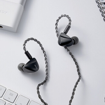 ACTIVO Scoop PSE52 Wired IEM Earphone (Black) — thumbnail 2