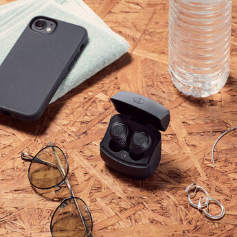 Audio Technica ATH-CKS50TW Noise-Canceling True Wireless In-Ear Headphones (Black) — thumbnail 11