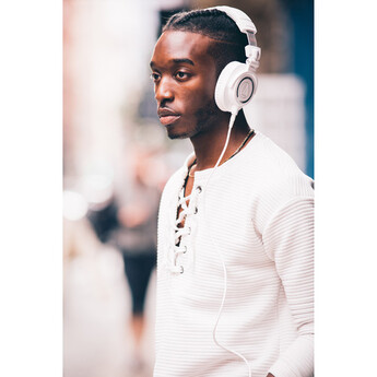 Audio-Technica ATH-M50x Monitor Headphones (White) — thumbnail 10