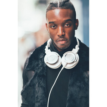 Audio-Technica ATH-M50x Monitor Headphones (White) — thumbnail 12