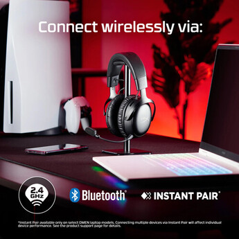 HyperX Cloud III S Wireless Gaming Headset (Black/Red) — thumbnail 13