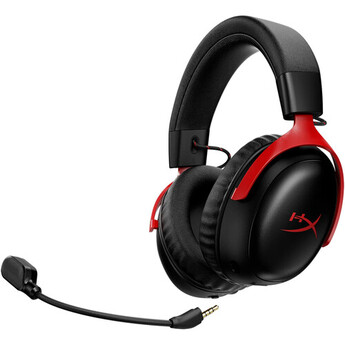 HyperX Cloud III S Wireless Gaming Headset (Black/Red) — thumbnail 2