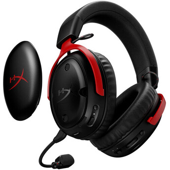 HyperX Cloud III S Wireless Gaming Headset (Black/Red) — thumbnail 6