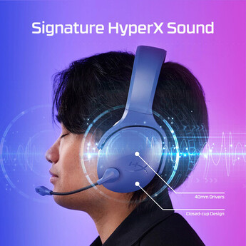HyperX Cloud Jet Wireless Gaming Headset (Blue) — thumbnail 8