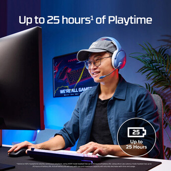 HyperX Cloud Jet Wireless Gaming Headset (Blue) — thumbnail 9