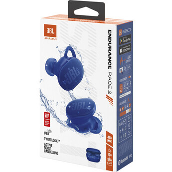 JBL Endurance Race 2 True Wireless Noise-Canceling Earbuds (Blue) — thumbnail 10