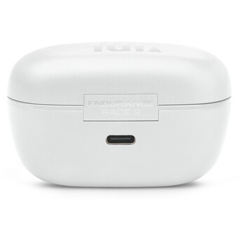 JBL Endurance Race 2 True Wireless Noise-Canceling Earbuds (White) — thumbnail 5