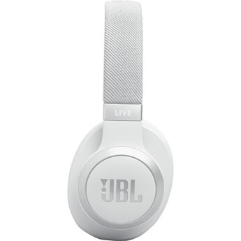 JBL Live 670NC Noise-Cancelling On-Ear Wireless Headphones (White) — thumbnail 2