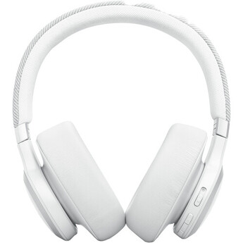 JBL Live 670NC Noise-Cancelling On-Ear Wireless Headphones (White) — thumbnail 3