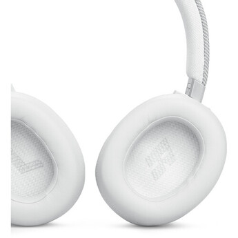 JBL Live 670NC Noise-Cancelling On-Ear Wireless Headphones (White) — thumbnail 5