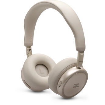 JBL Live 680NC Wireless Noise-Canceling On-Ear Headphones (Champagne) — thumbnail 5
