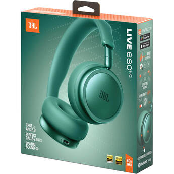 Live 680NC Wireless Noise-Canceling On-Ear Headphones - Green — thumbnail 2