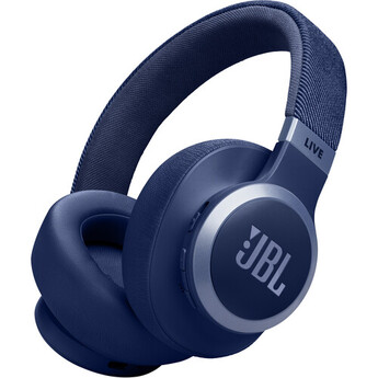 Jbl Live 770 NC Over-Ear Noise-Cancelling Headphones (Blue)