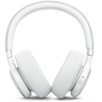 JBL Live 770 NC Over-Ear Noise-Cancelling Headphones (White) — thumbnail 3