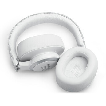 JBL Live 770 NC Over-Ear Noise-Cancelling Headphones (White) — thumbnail 4