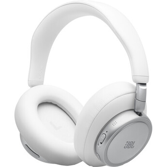 JBL Live 780NC Wireless Noise-Canceling Over-Ear Headphones (White)