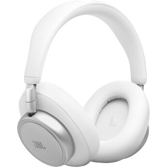 JBL Live 780NC Wireless Noise-Canceling Over-Ear Headphones (White) — thumbnail 2