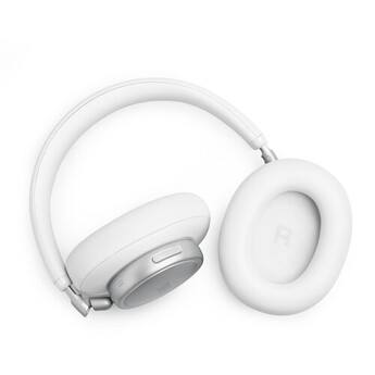 JBL Live 780NC Wireless Noise-Canceling Over-Ear Headphones (White) — thumbnail 6