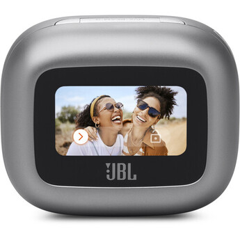 JBL Live Beam 3 Noise-Canceling True Wireless Earbuds (Silver) — thumbnail 2