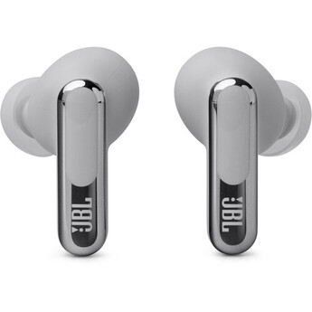 JBL Live Beam 3 Noise-Canceling True Wireless Earbuds (Silver) — thumbnail 3