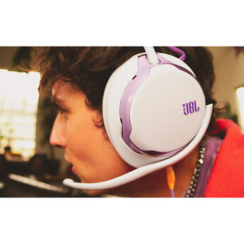 JBL Quantum 250 Gaming Headset (White) — thumbnail 10