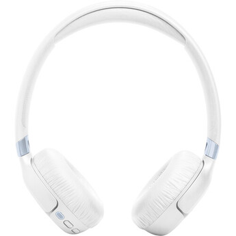 JBL Tune 680NC Wireless On-Ear Noise-Canceling Headphones (White)