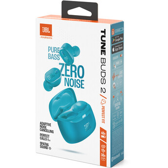 JBL Tune Buds 2 Wireless Noise-Canceling Earbuds (Turqoise) — thumbnail 11