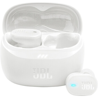 JBL Tune Buds 2 Wireless Noise-Canceling Earbuds (White) — thumbnail 2