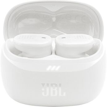JBL Tune Buds 2 Wireless Noise-Canceling Earbuds (White) — thumbnail 3