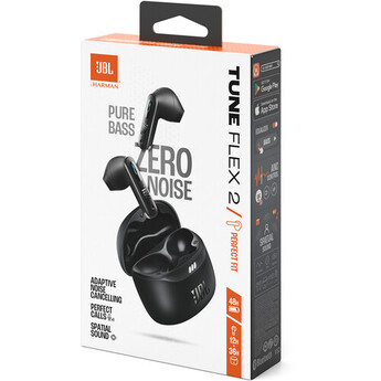 JBL Tune Flex 2 True Wireless Noise-Canceling Earbuds (Black) — thumbnail 11