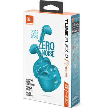JBL Tune Flex 2 True Wireless Noise-Canceling Earbuds (Turqoise) — thumbnail 11