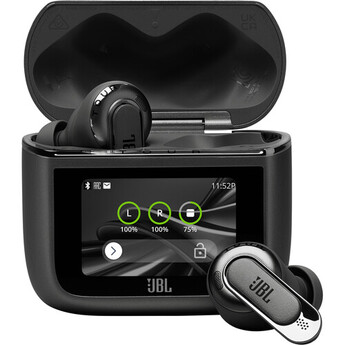JBL Tour Pro 3 True Wireless Noise-Canceling Earbuds (Black) — thumbnail 2