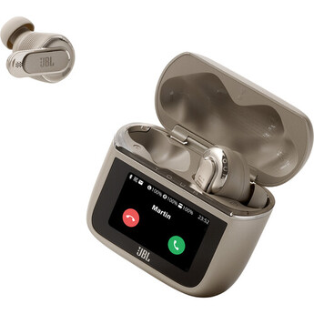 JBL Tour Pro 3 True Wireless Noise-Canceling Earbuds (Latte) — thumbnail 5