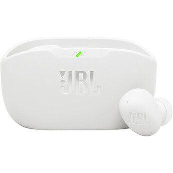 JBL Vibe Buds 2 True Wireless Noise-Canceling Earbuds (White) — thumbnail 2