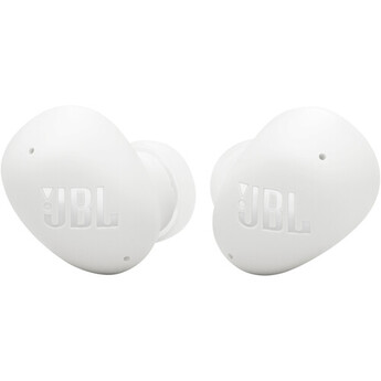 JBL Vibe Buds 2 True Wireless Noise-Canceling Earbuds (White) — thumbnail 7