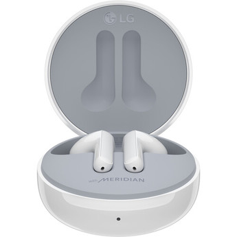 LG HBS-FN4 TONE Free True Wireless In-Ear Headphones (White)