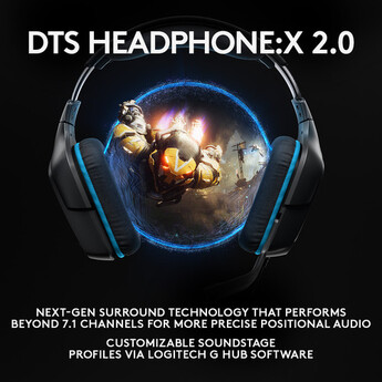 Logitech G G432 Wired Virtual 7.1-Channel Gaming Headset — thumbnail 11