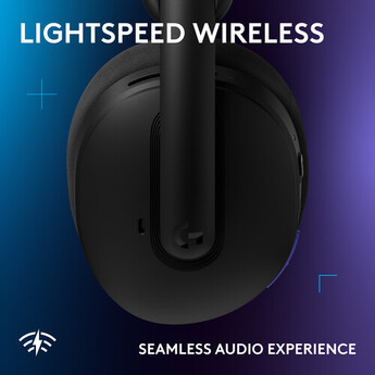 Logitech G G325 LIGHTSPEED Wireless Gaming Headset (Black) — thumbnail 4