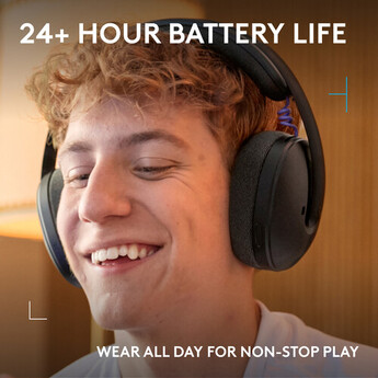 Logitech G G325 LIGHTSPEED Wireless Gaming Headset (Black) — thumbnail 7