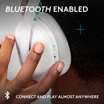 Logitech G G325 LIGHTSPEED Wireless Gaming Headset (White) — thumbnail 5