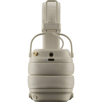 marshall Major V On-Ear Wireless Bluetooth Headphones (Cream) — thumbnail 2