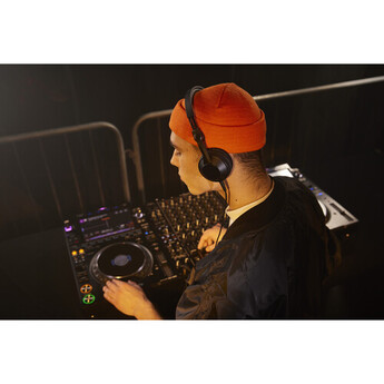Pioneer dj HDJ-CX Super-Lightweight Professional On-Ear DJ Headphones (Black) — thumbnail 15