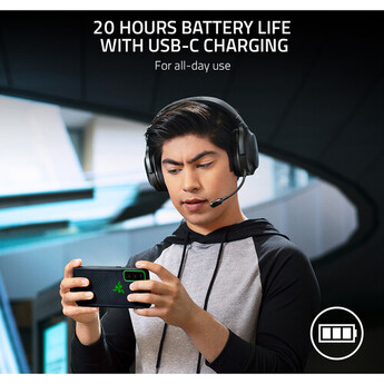 Razer Barracuda X Wireless Gaming Headset (Black) — thumbnail 7