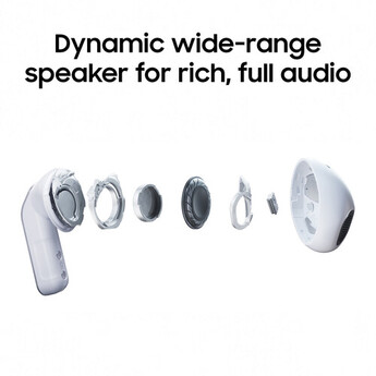 Samsung Galaxy Buds4 Noise-Canceling Earbuds (White) — thumbnail 12