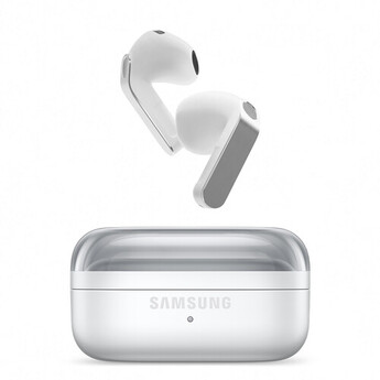 Samsung Galaxy Buds4 Noise-Canceling Earbuds (White) — thumbnail 3