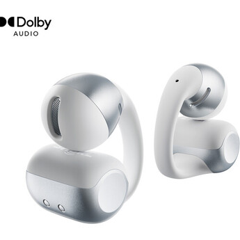 SHOKZ OpenDots 2 Open-Ear Clip-On Earbuds (Grey) — thumbnail 3