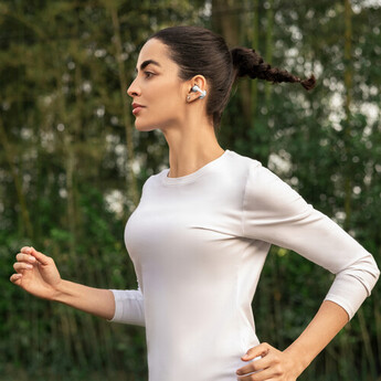 SHOKZ OpenDots 2 Open-Ear Clip-On Earbuds (Grey) — thumbnail 6