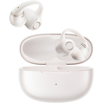 SHOKZ OpenDots 2 Open-Ear Clip-On Earbuds (Pearl White) — thumbnail 2