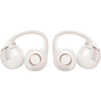 SHOKZ OpenDots 2 Open-Ear Clip-On Earbuds (Pearl White) — thumbnail 5